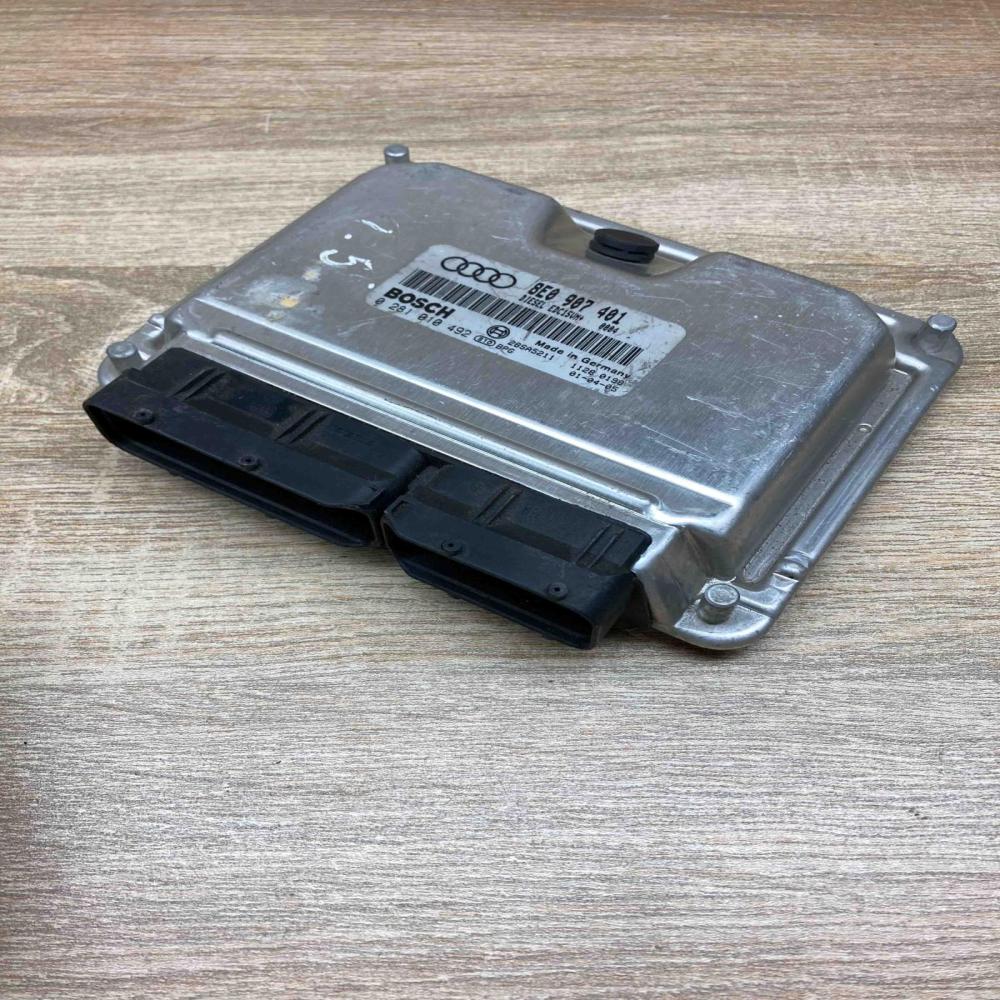 8E0907401 0281010492  Engine control unit/module ECU Audi A6 S6 C5 4B