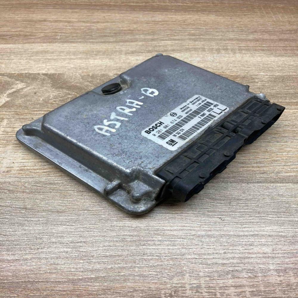 0281001674 90562574 USed Engine control unit/module ECU Opel Astra G