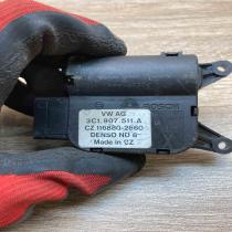 3C1907511A 116880 2860  Air flap motor/actuator Volkswagen PASSAT B6