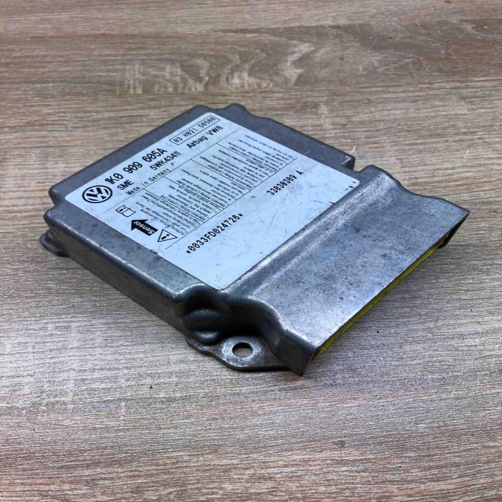 1K0909605A 5WK43411  Airbag control unit/module Volkswagen Golf V