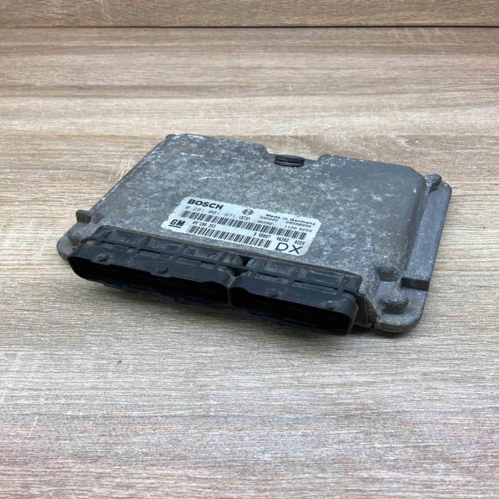 0281001971 09180353 Used Engine control unit/module ECU Opel Astra G