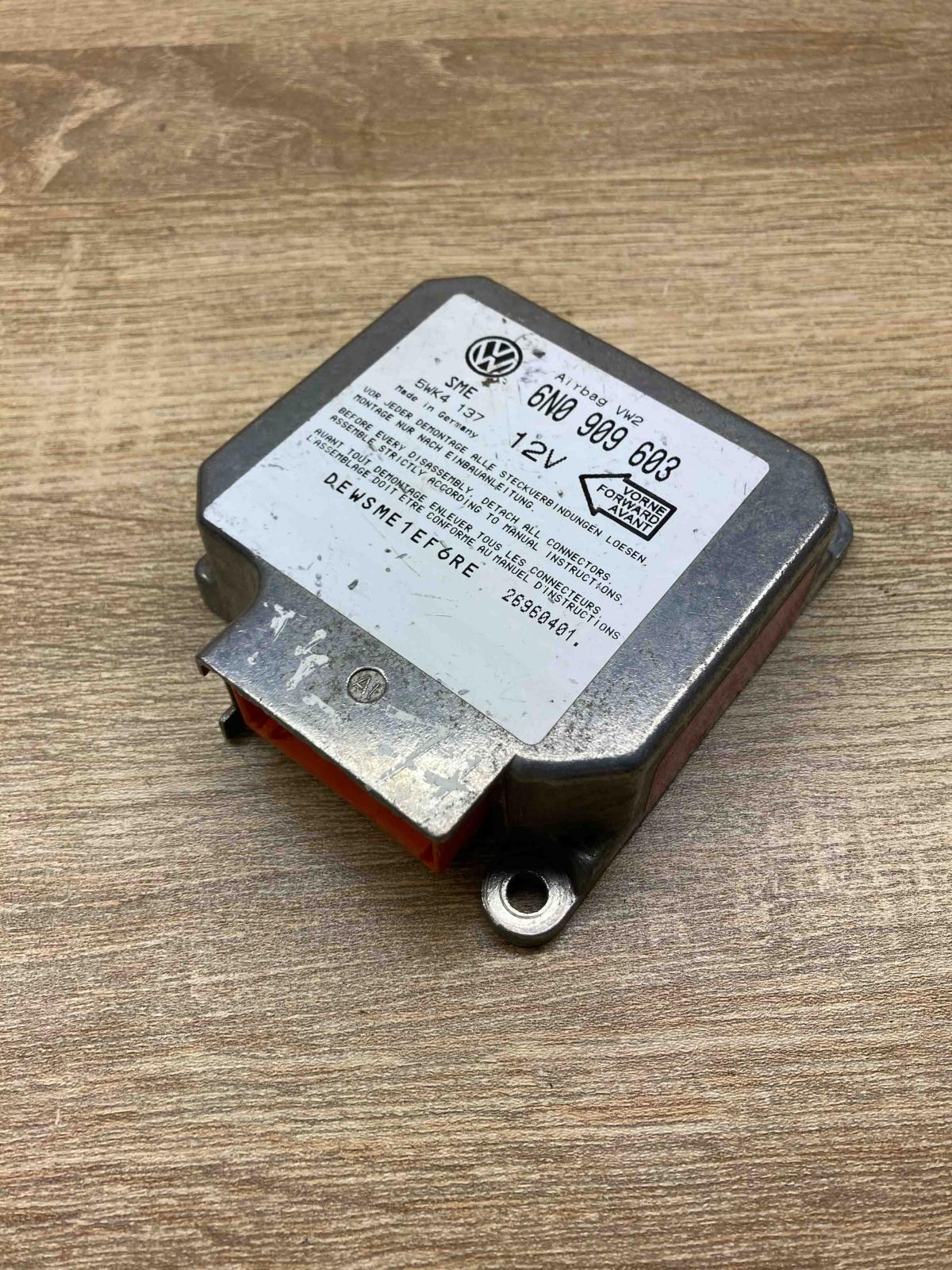 6N0909603 5WK4137  Airbag control unit/module Volkswagen Golf IV