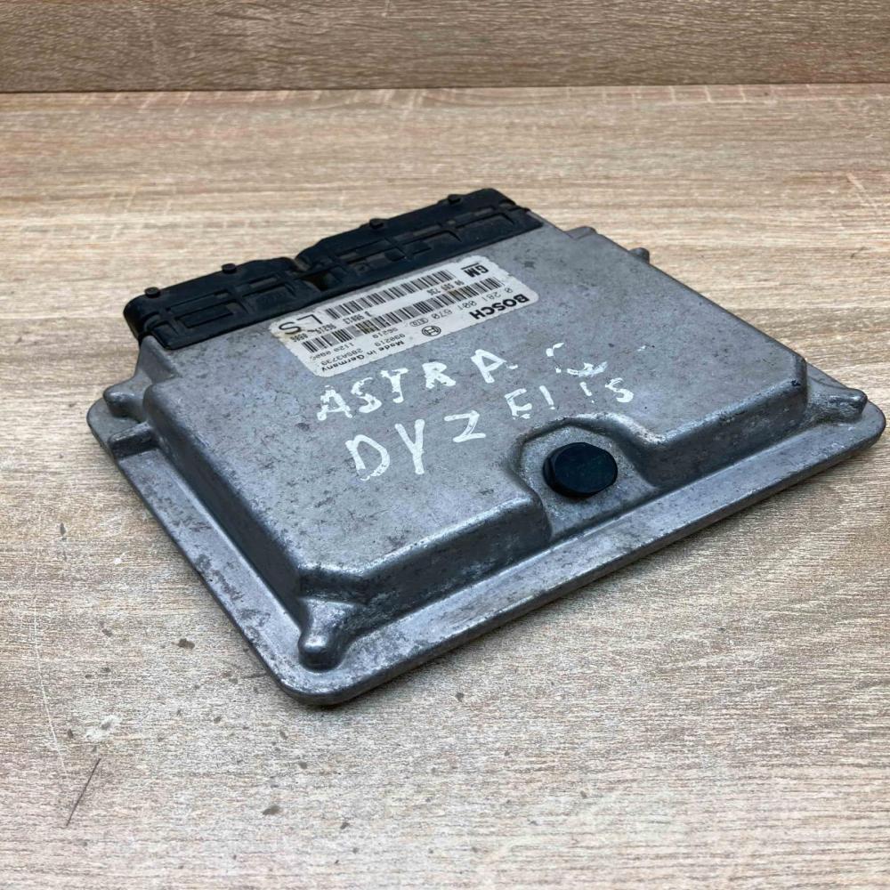 90589736 0281001670 Main Engine control unit/module ECU Opel Astra H
