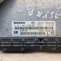 90589736 0281001670 Main Engine control unit/module ECU Opel Astra H