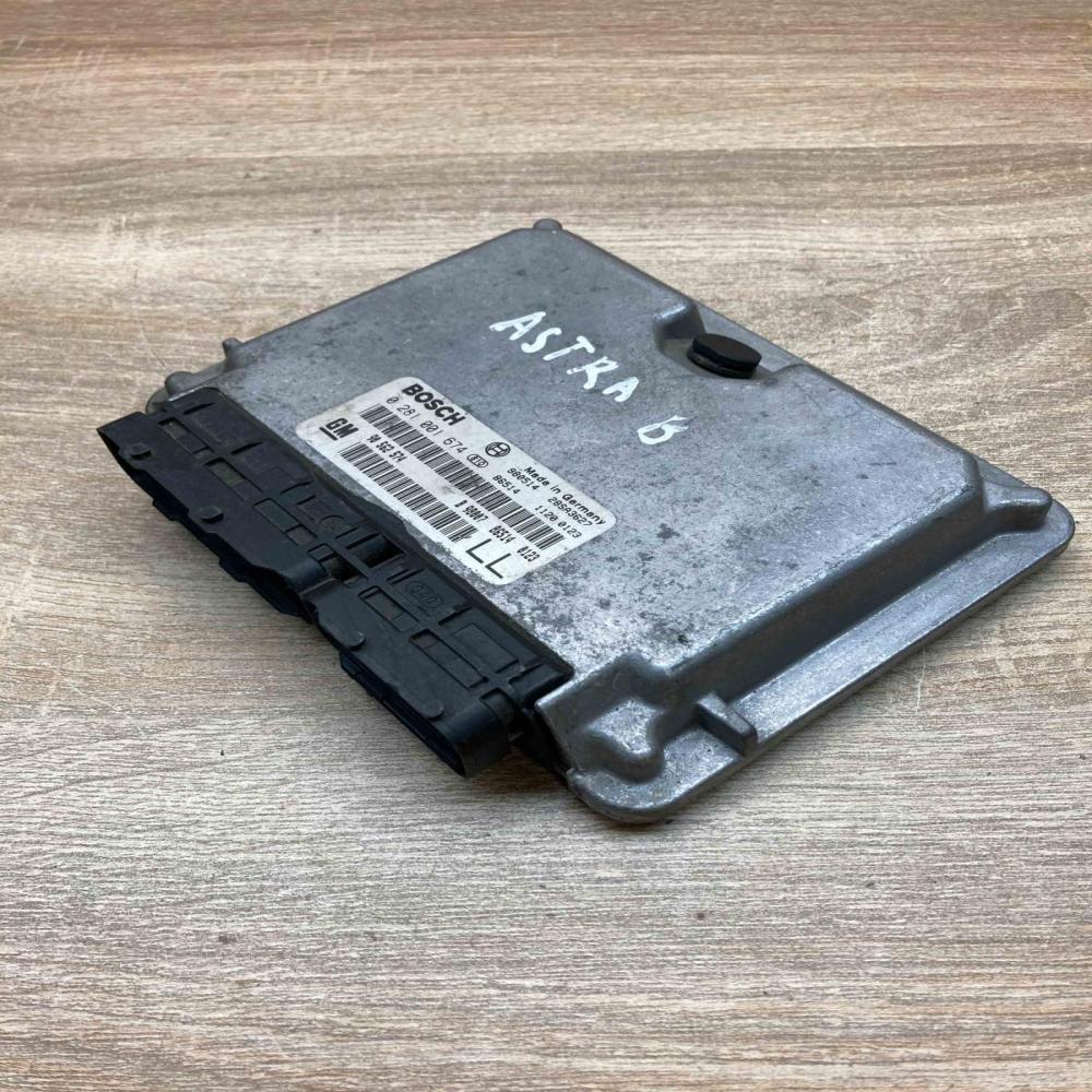 90562574 0281001674 LL Engine control unit/module ECU Opel Astra G