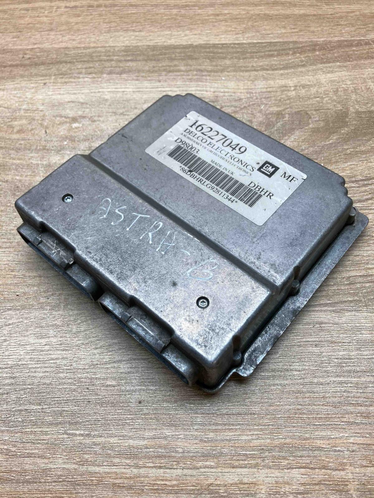 16227049   Engine control unit/module ECU Opel Astra G
