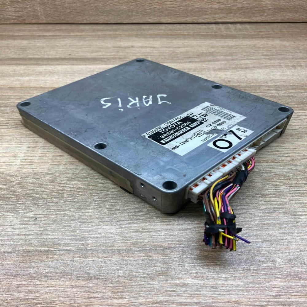 89661 52064 211000 7214 With Plug Engine control unit/module ECU Toyota Yaris Ve