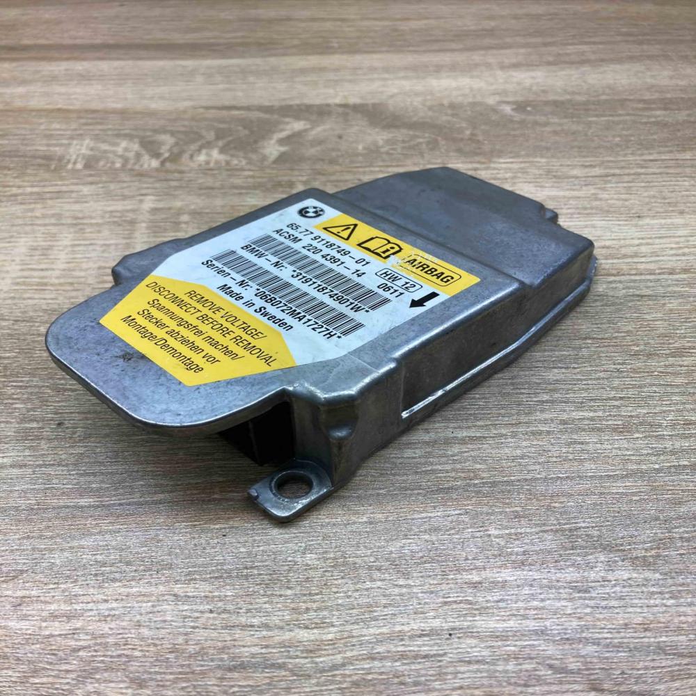 9118749 2204391  Airbag control unit/module BMW 5 E60 E61