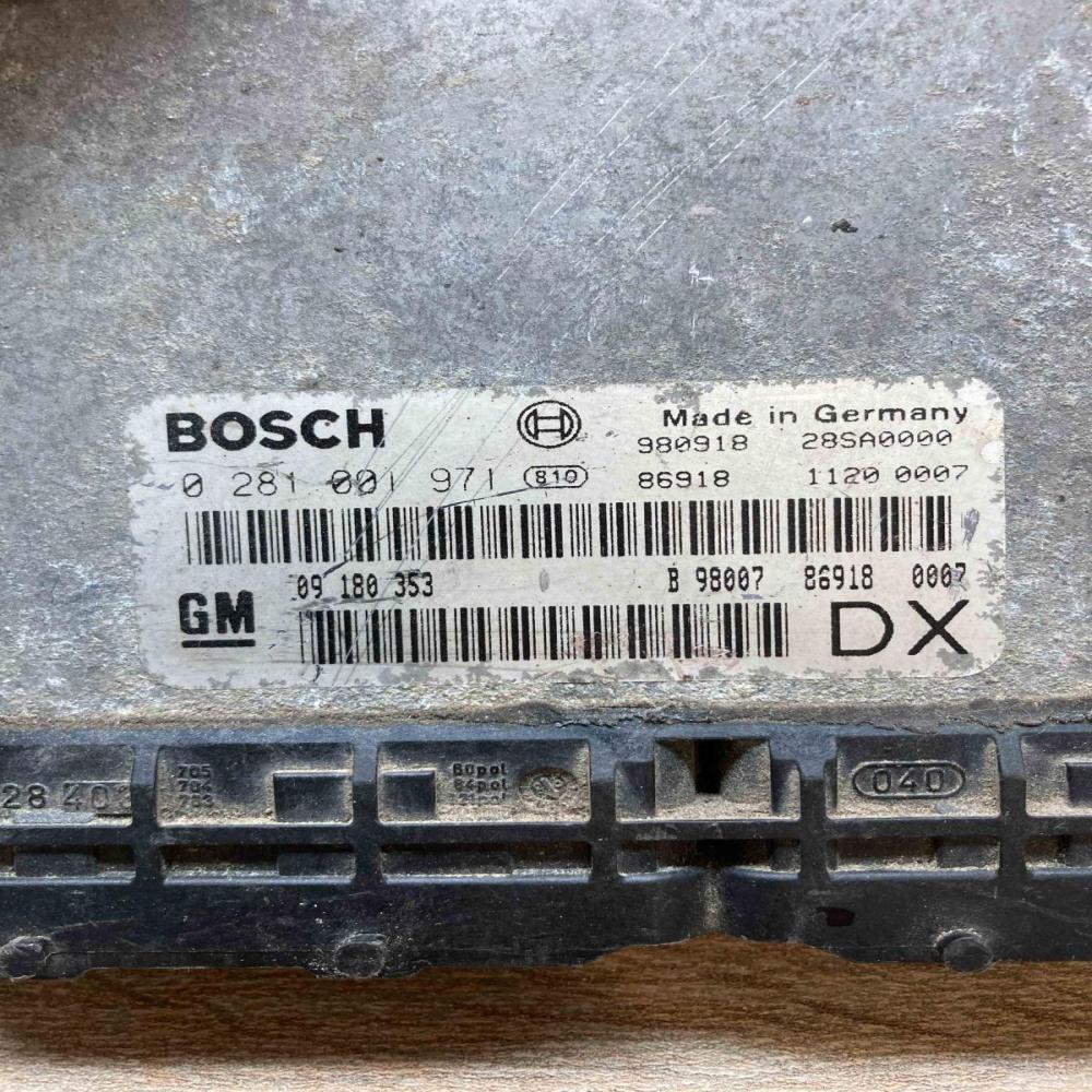 09180353 0281001971 DX Engine control unit/module ECU Opel Astra G