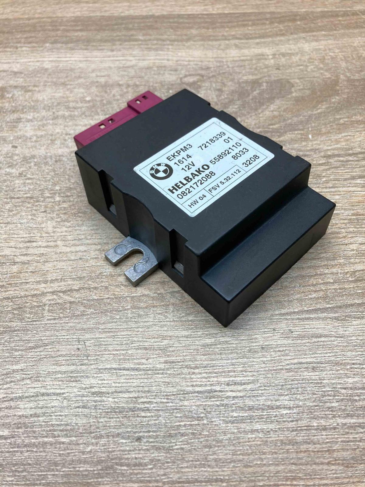 7218339 55892110  Fuel injection pump control unit/module BMW 3 E90 E91