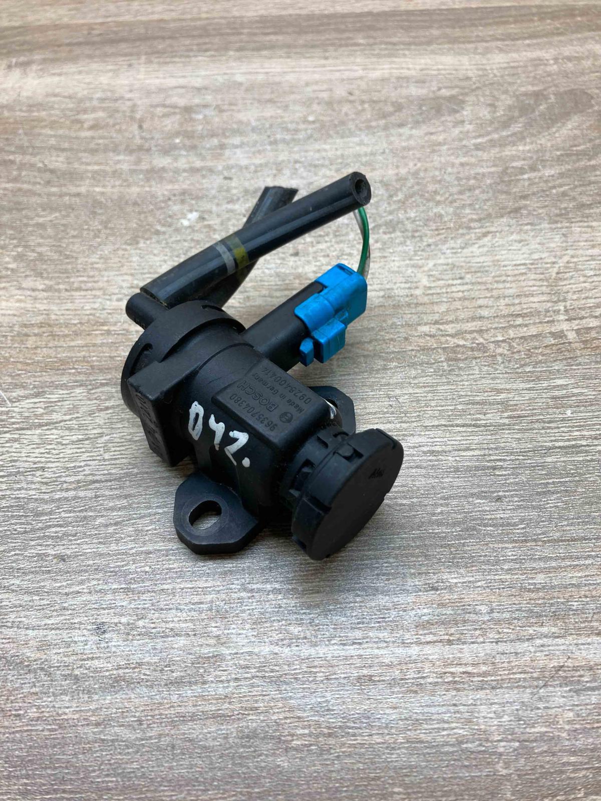 9635704380 0928400414 With Plug Turbo solenoid valve Peugeot 607