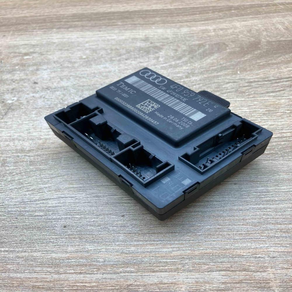 4F0959792E 4F0910793E Used Door control unit/module Audi A6 S6 C6 4F