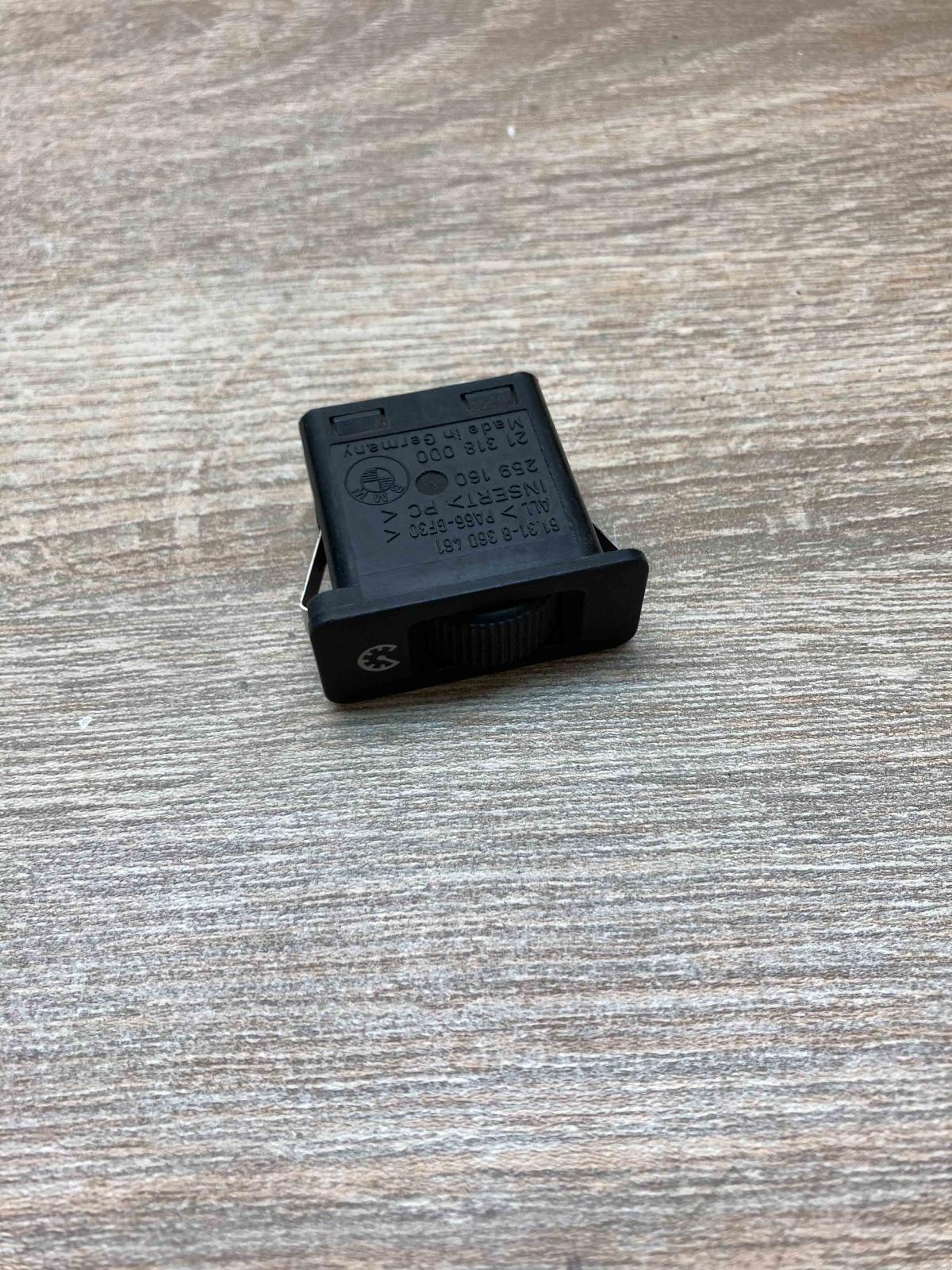 8360461 259160  Panel lighting control switch BMW 7 E38