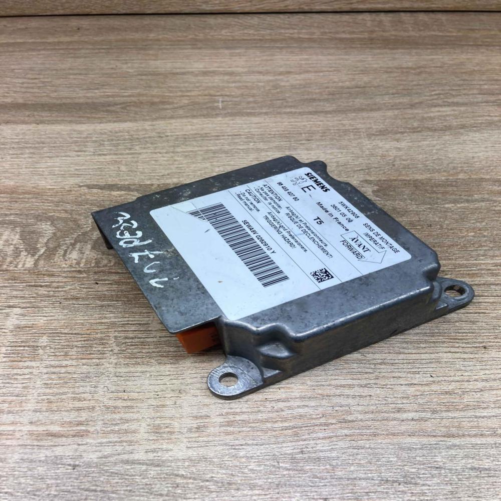 9645840780 5WK42908  Airbag control unit/module Peugeot 307