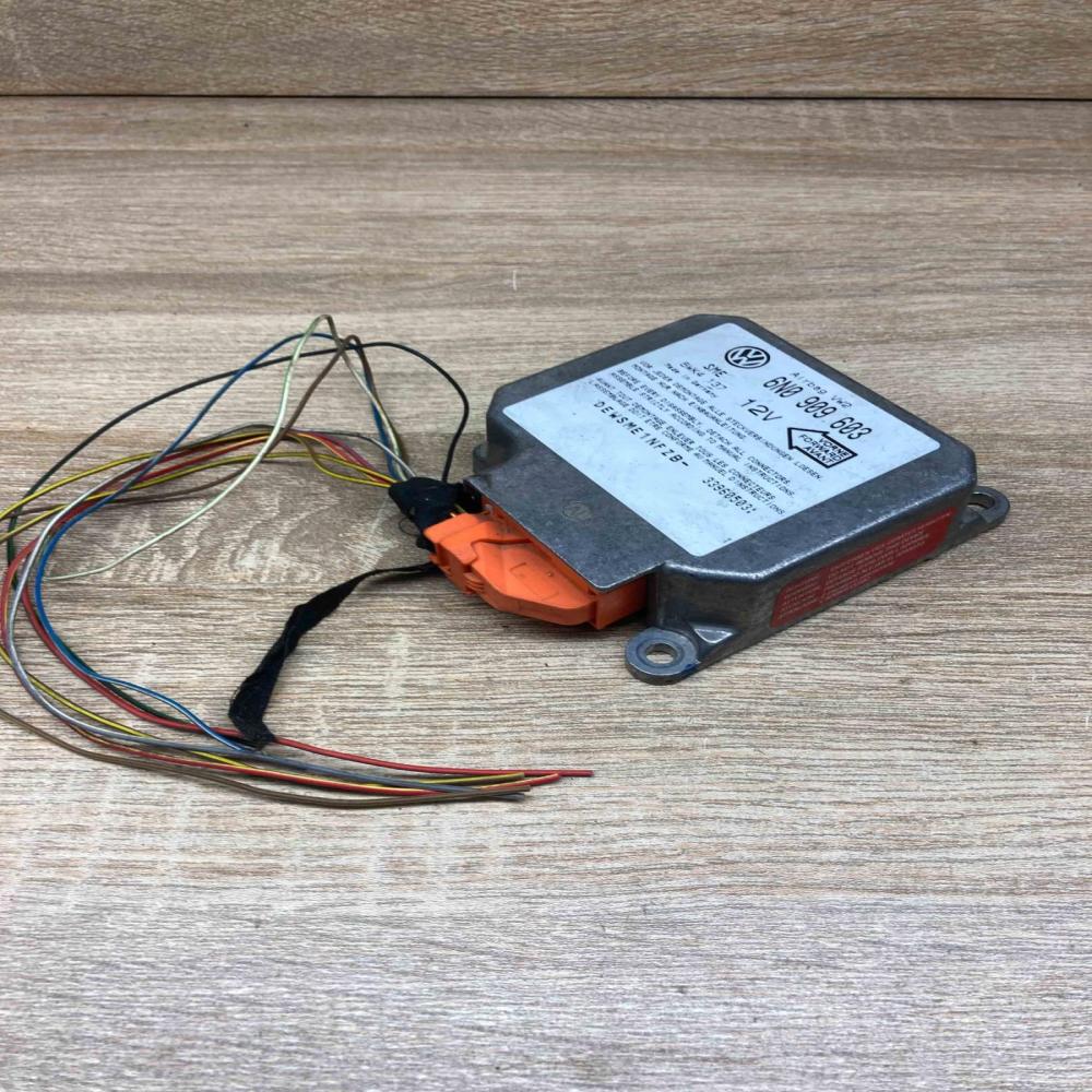 6N0909603 5WK4137 With Plug Airbag control unit/module Volkswagen Golf IV