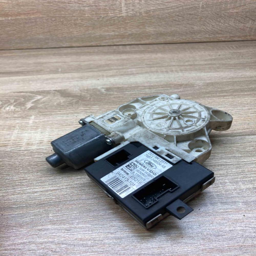 7M5T 14B534 AB 5WK11588D  Rear door window regulator motor Ford C-MAX I