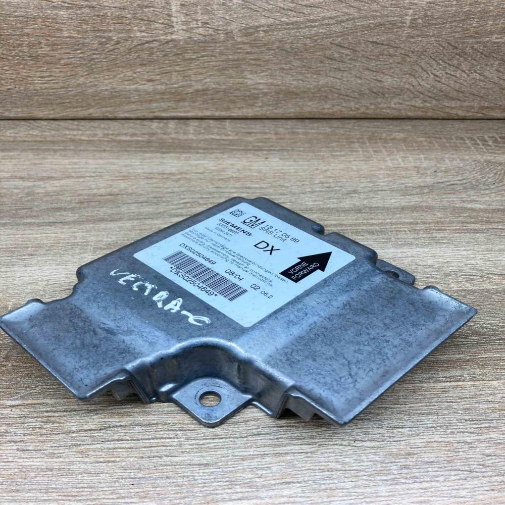 13170589 5WK43471 DX Airbag control unit/module Opel Vectra C