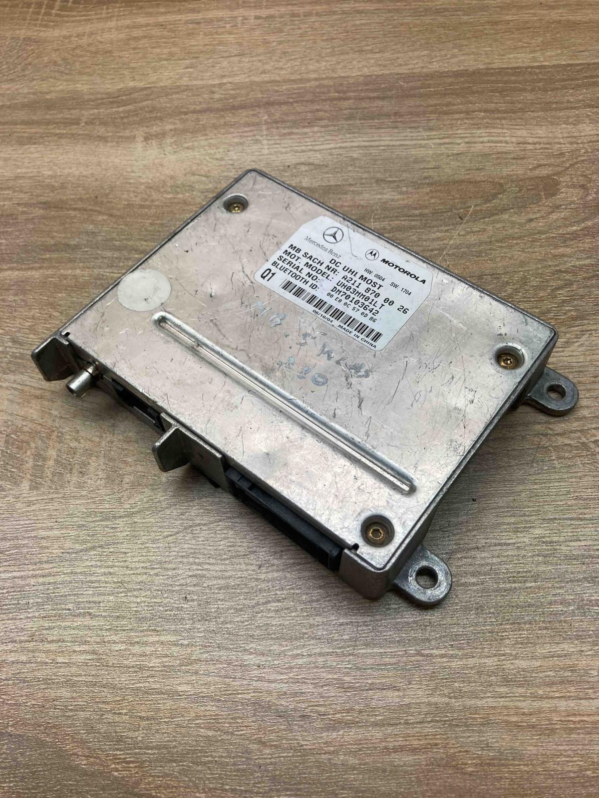 A2118700026   Phone control unit/module Mercedes-Benz E W211