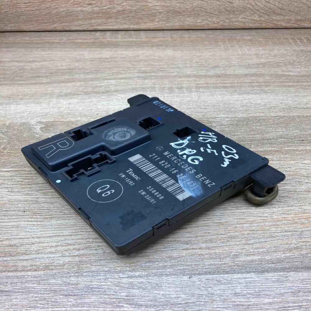 2118201626 356806 Main RH Door control unit/module Mercedes-Benz E W211