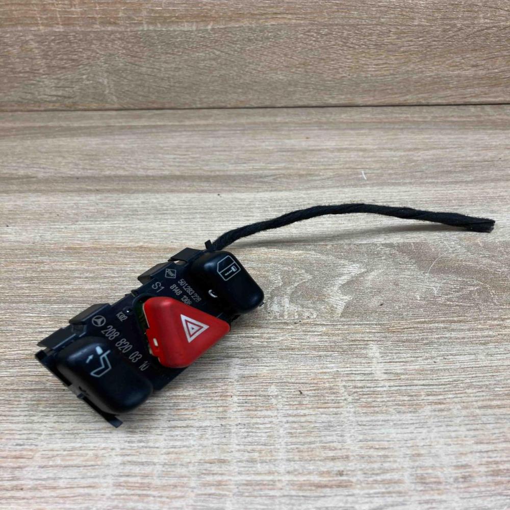 2088200310 501283228  Hazard light switch Mercedes-Benz CLK A208 C208