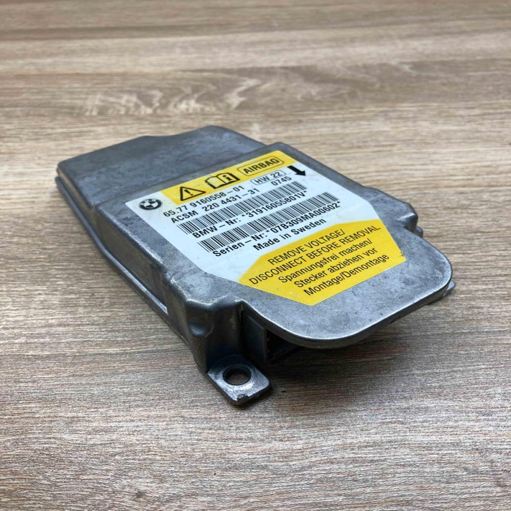 9160558 2204431 31 Used Airbag control unit/module BMW 5 E60 E61