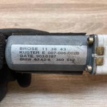8360512 113843  Front door window regulator motor BMW 5 E39