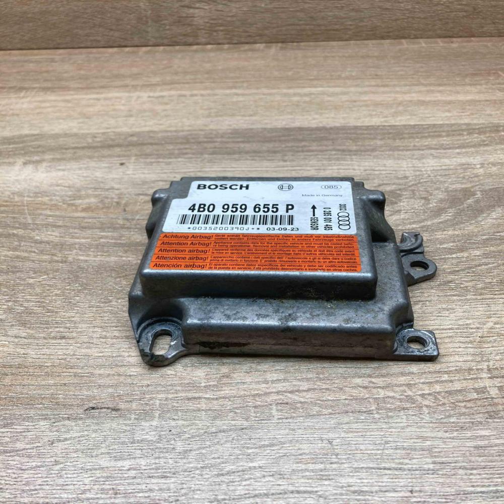 4B0959655P 0285001485 Used Airbag control unit/module Audi A6 S6 C5 4B