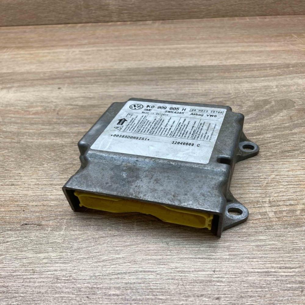 1K0909605H 5WK43411  Airbag control unit/module Volkswagen Golf V