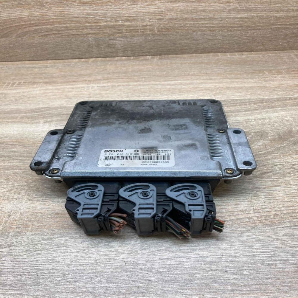 0281010819 8200039569 With Plug Engine control unit/module ECU Renault Scenic I
