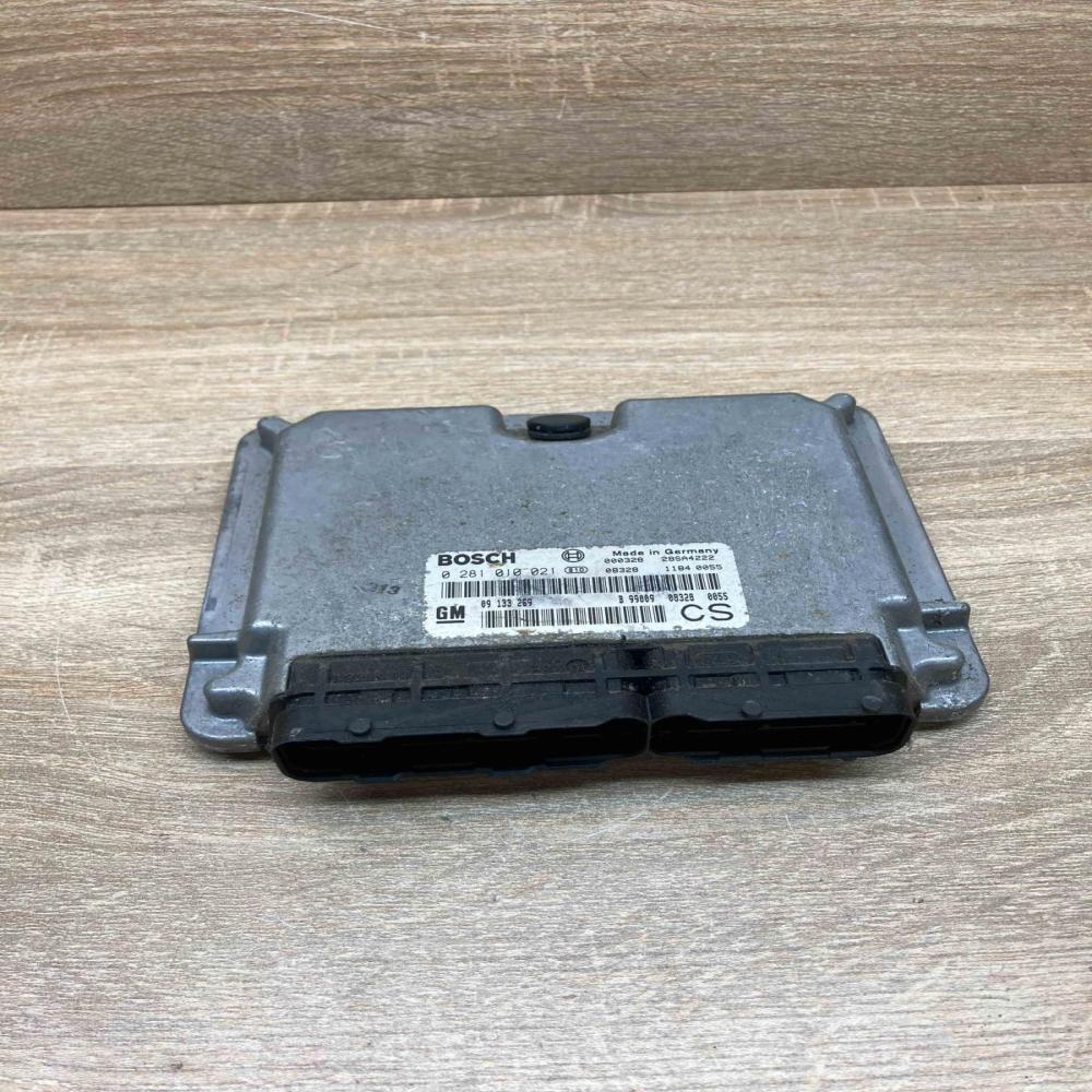 0281010021 09133269  Engine control unit/module ECU Opel Zafira A