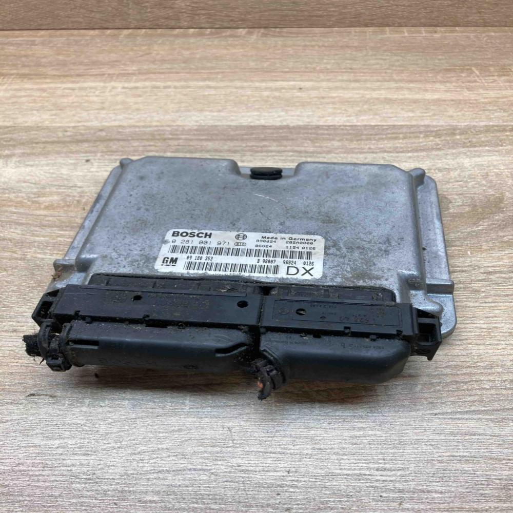 0281001971 09180353 With Plug Engine control unit/module ECU Opel Astra G