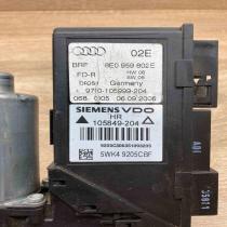 8E0959802E 5WK49205CBF  Rear door window regulator motor Audi A4 S4 B7 8E 8H
