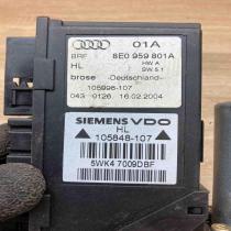8E0959801A 5WK47009DBF  Rear door window regulator motor Audi A4 S4 B6 8E 8H