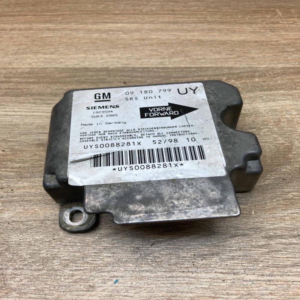 09180799 1923594  Airbag control unit/module Opel Astra G