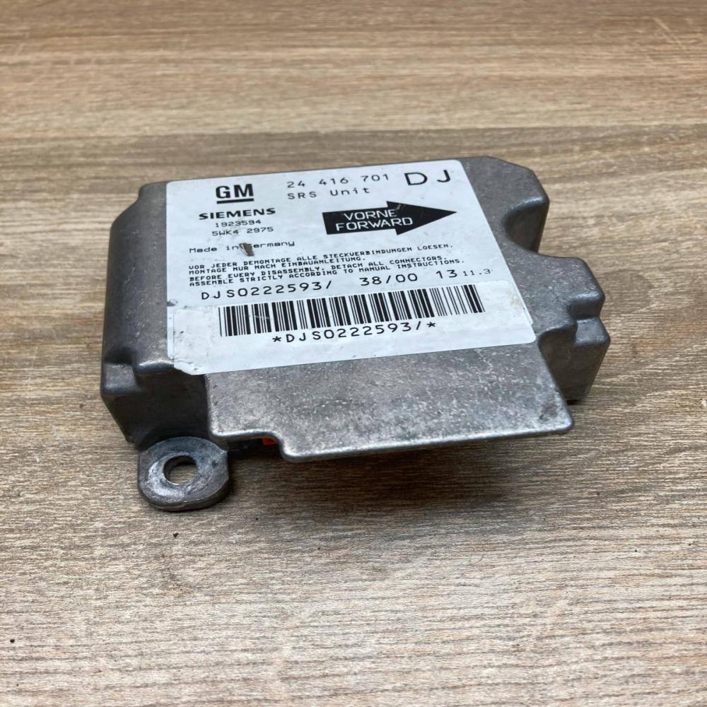24416701 1923594  Airbag control unit/module Opel Vectra B