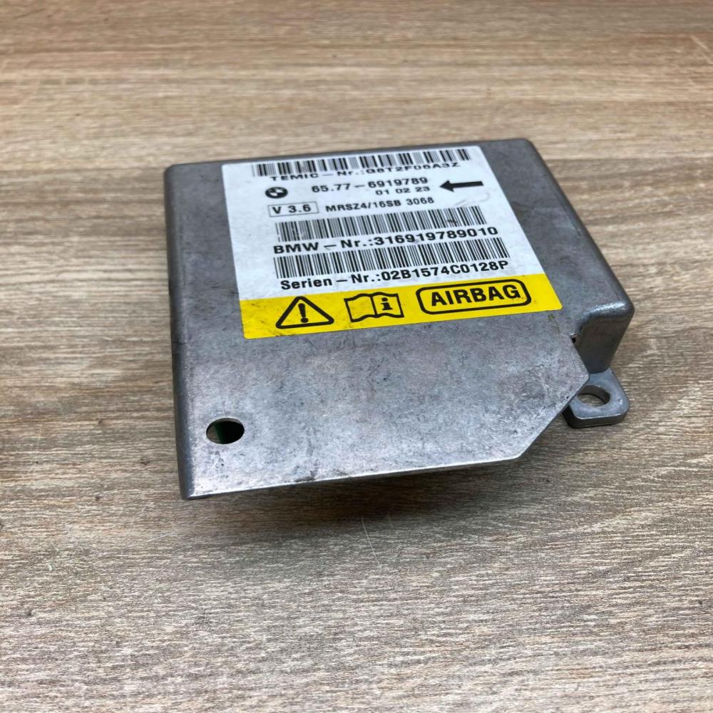 6919789 MRSZ4 16SB V36 Airbag control unit/module BMW 5 E39