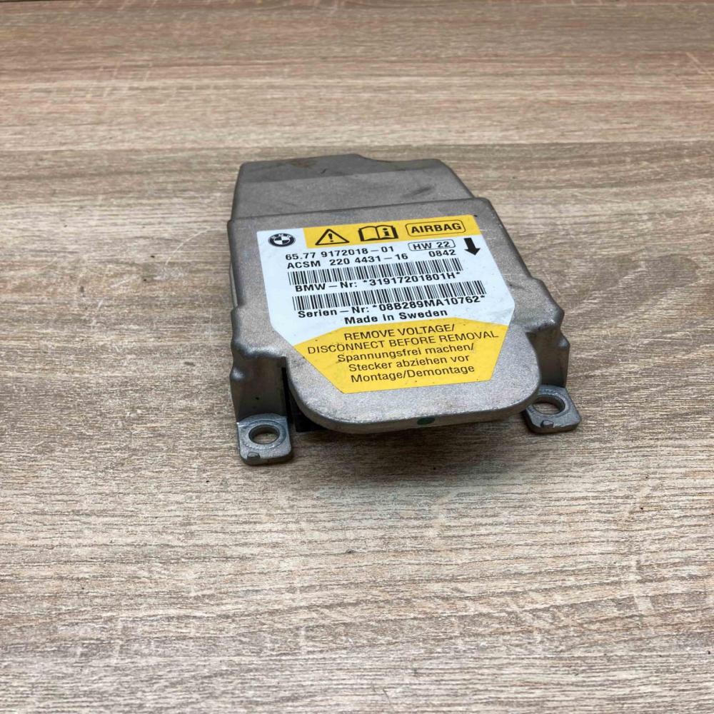 9172018 2204431  Airbag control unit/module BMW 5 E60 E61