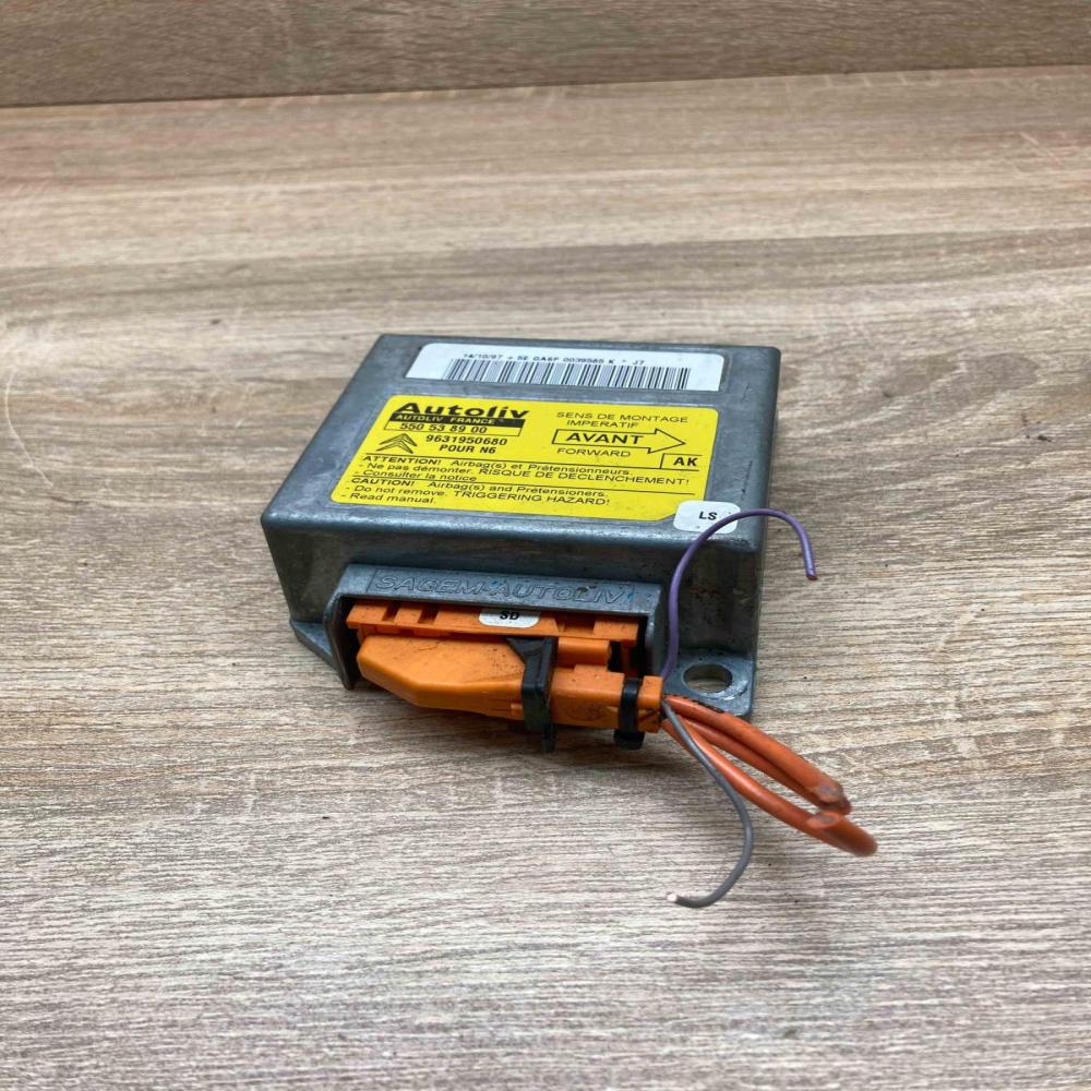 550538900 9631950680  Airbag control unit/module Citroen Xsara