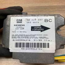 09229037 5WK42923 With Plug Airbag control unit/module Opel Astra G