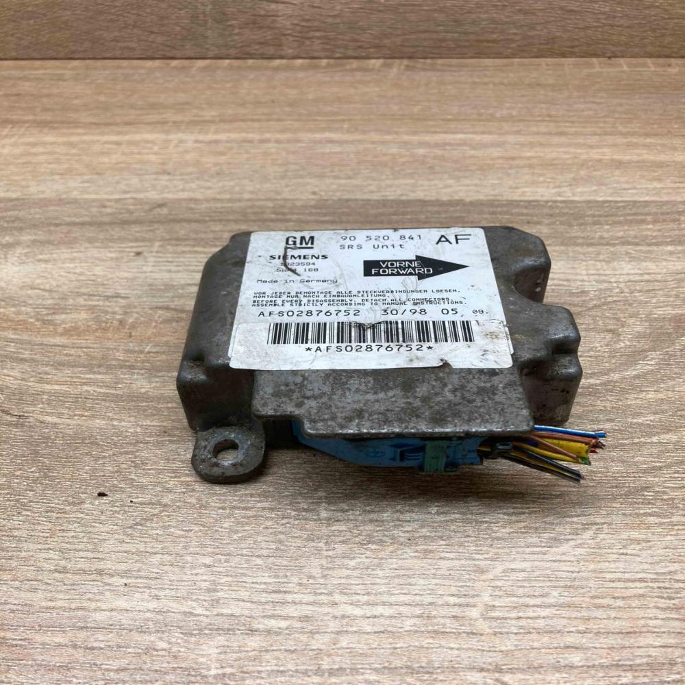 90520841 5WK4168 With Plug Airbag control unit/module Opel Astra G