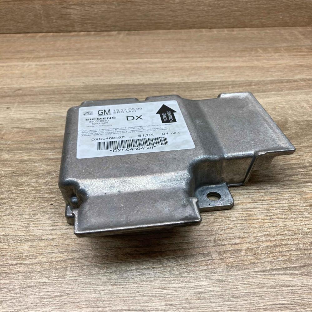 13170589 5WK43471  Airbag control unit/module Opel Vectra C