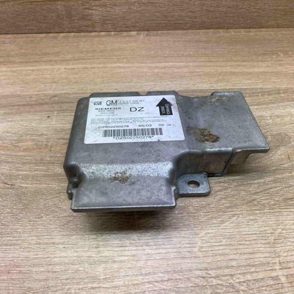 13170587 5WK43469  Airbag control unit/module Opel Vectra C