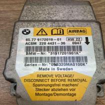9172019 2204431 With Plug Airbag control unit/module BMW 5 E60 E61