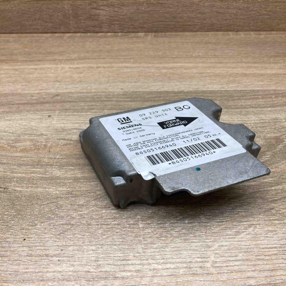 09229303 5WK42926  Airbag control unit/module Opel Zafira A