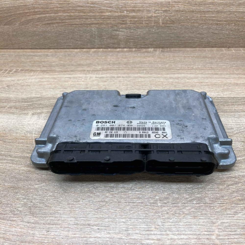 0281001874 09136119  Engine control unit/module ECU Opel Vectra B