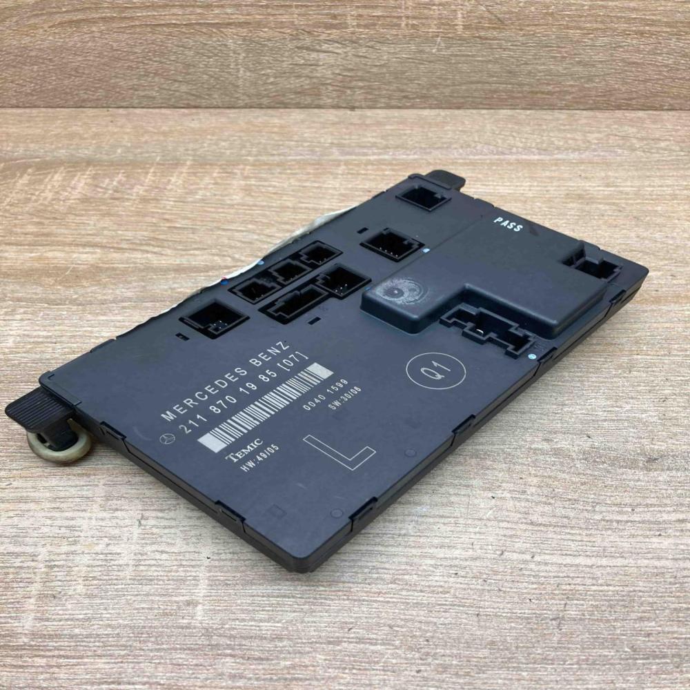2118701985 00401599 LH Door control unit/module Mercedes-Benz E W211