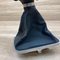 5M0711113R 5M0711456C  Gear lever shifter trim leather/knob Volkswagen Golf Plus