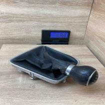 5M0711113R 5M0711456C  Gear lever shifter trim leather/knob Volkswagen Golf Plus