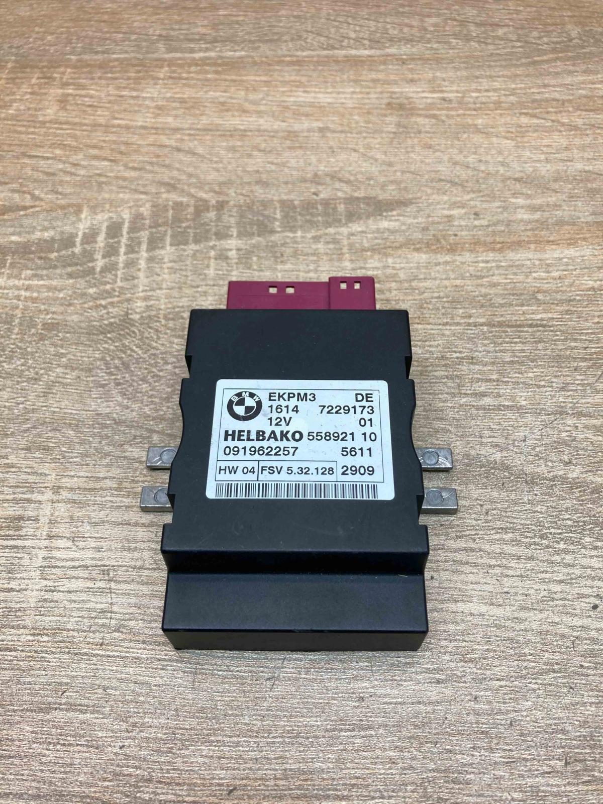 7229173 6931917 04  Fuel injection pump control unit/module BMW 3 E90 E91