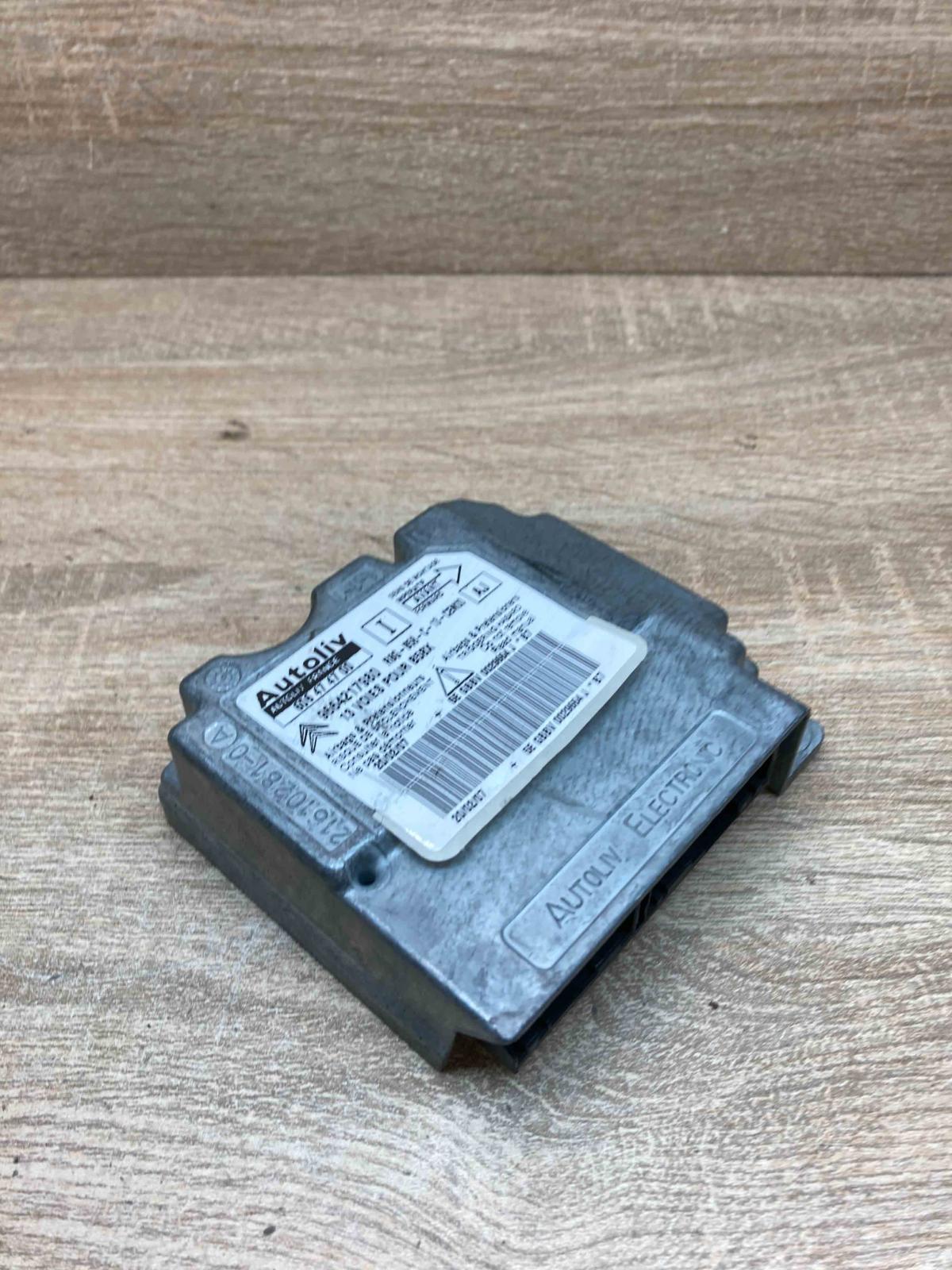 9664217980 606474700  Airbag control unit/module Citroen C4 I Picasso